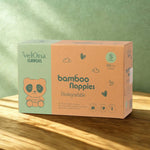 Cuddlies Size 2 Nappies for Growing Babies made from Bamboo and Biodegradable material