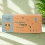 Cuddlies Size 4 Nappies for Toddlers that are super absorbent, made from Bamboo and Biodegradable material