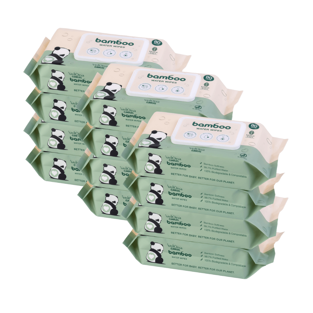 Cuddlies Water Wipes suitable for newborn babies - Bundle & Save on 12 Packs