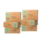 Cuddlies Bamboo Eco Nappies Size 2 Infant – bulk nappy bundle for infants, save with eco-friendly, biodegradable nappies for sensitive skin
