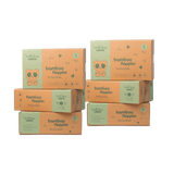 Cuddlies Bamboo Eco Nappies Size 2 Infant – bulk nappy bundle for infants, save with eco-friendly, biodegradable nappies for sensitive skin