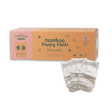 Cuddlies bamboo eco size 5 nappy pants – biodegradable, ultra-absorbent pull-up nappies for newborns to toddlers, available online and at Woolworths