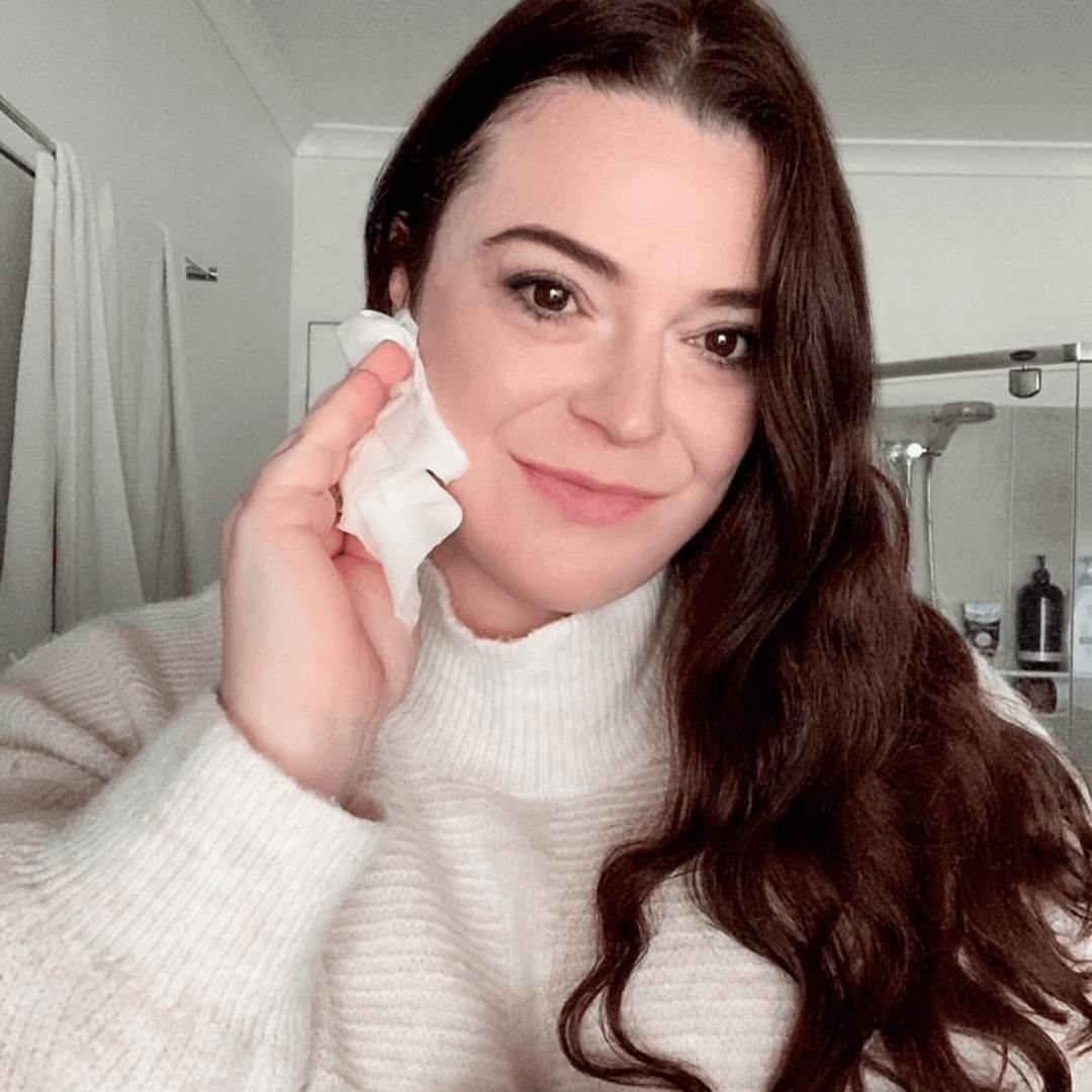 Gentle water wipes for makeup removal and travel wipes