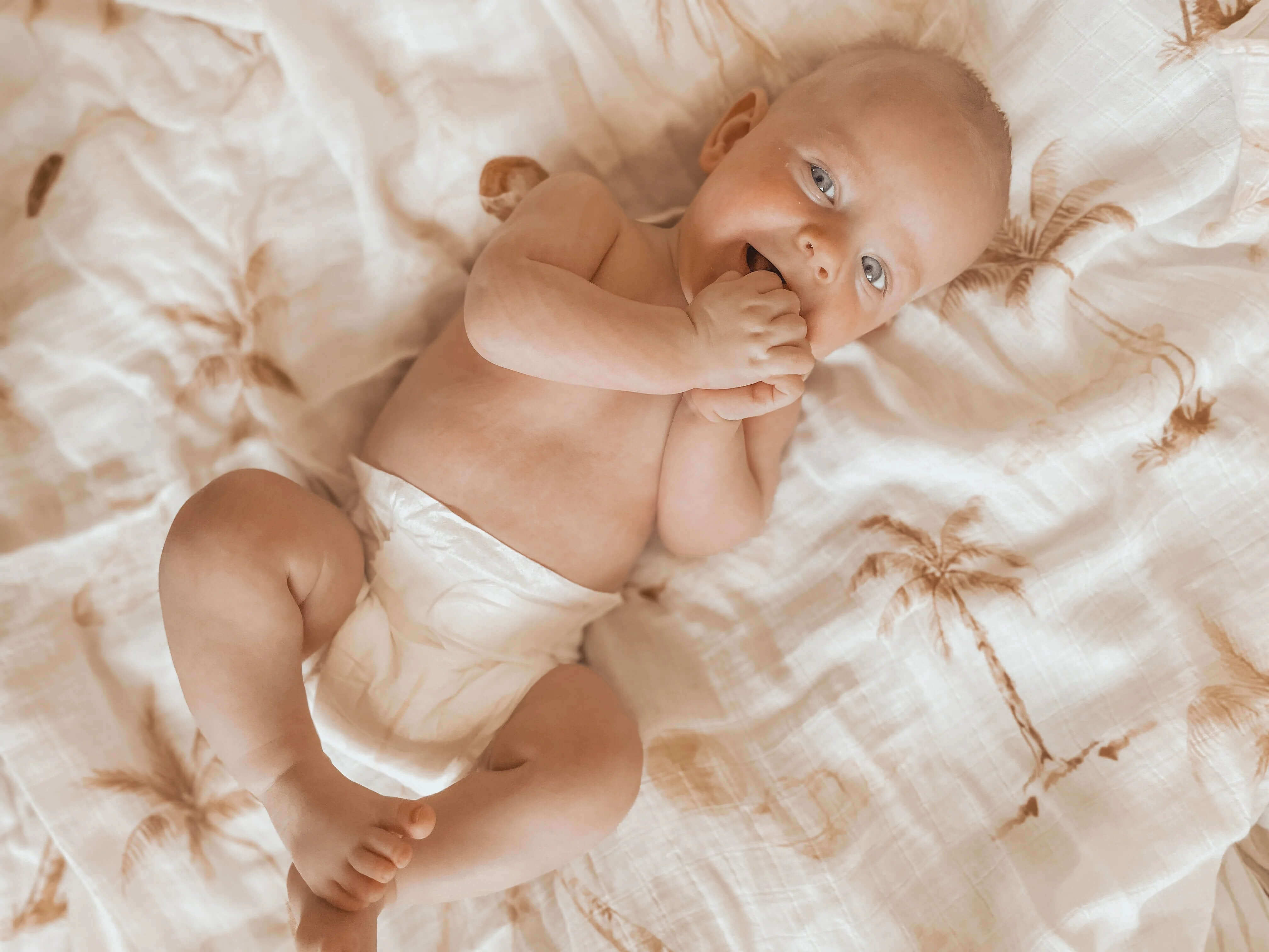 Newborn to toddler size nappies from Cuddlies – bamboo nappies and non-toxic for growing babies