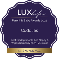 Cuddlies wins Best Biodegradable Eco Nappy & Wipes Company of the Year 2025 Australia