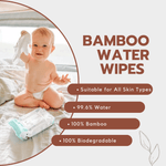 Cuddlies eco bamboo water wipes benefits and features