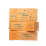 Cuddlies Bamboo Eco Nappy Size 3 Medium 3 pack