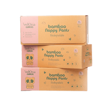 Cuddlies Bamboo Eco Nappy Size 5 XL Walker 3 pack