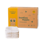 Cuddlies bamboo eco Nappy Size 0 - sustainable, plant-based nappies for newborns