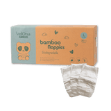 Cuddlies Nappy Size 4 Large - sustainable, bamboo nappies for toddlers