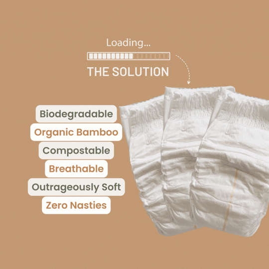 Biodegradable Bamboo Eco Nappies